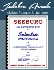 NEW Seeburg 1940 Instruction