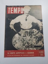 RIVISTA TEMPO N. 41 DEL 1946 JOE LOUIS BAR