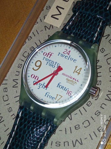 Swatch musicall 1996 jam - swatch,