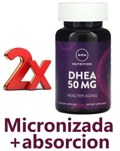 Mrm dhe 50mg 2x60 capsule - a-50mg,