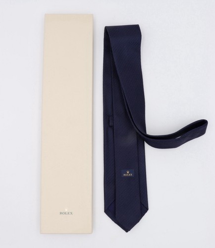 Rolex tie 100 - 100%, blue