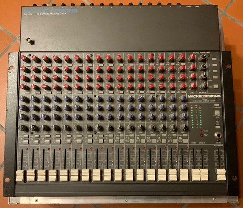 Mixer mackie 1604 - mixer, cr