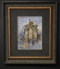 Dipinto olio su cartoncino -