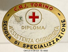 CROCE ROSSA ITALIANA TORINO DIPLOMA ASS CHIRURGICA DIST. SCUOLA SPECIALIZZAZIONE