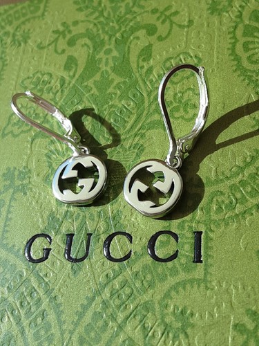 Gucci orecchini charms argento