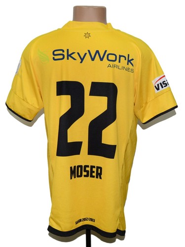 Maglia calcio thun match worn - maglia,