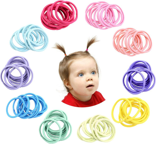 200 pezzi elastici capelli - 200,