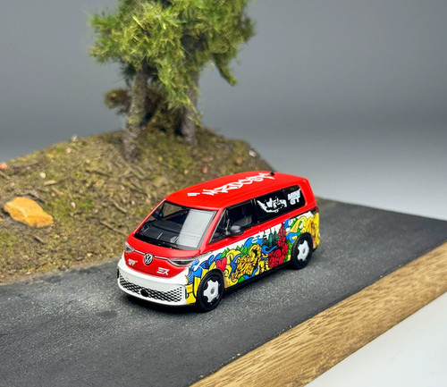 Minigt red id buzz ev - minigt, 1:64