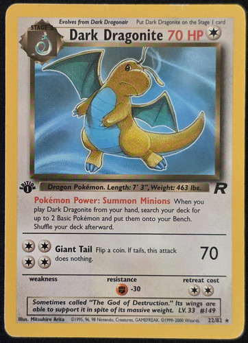 Dark dragonite 1 - dark, 1°