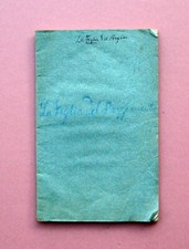 Libretto Opera La Figlia del Reggimento Bologna Tip delle Muse primi '800