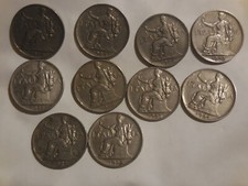 10 monete da buono da 1 lira