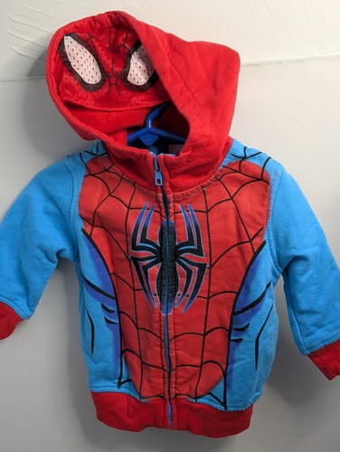 Felpa con cappuccio spiderman - con,