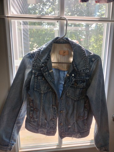 Giacca denim lost effetto - giacca,