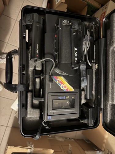 Videocamera sony vintage - sony,