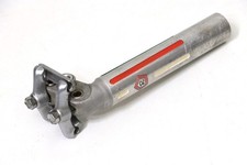 Campagnolo Nuovo Record 2 bolts lightened Rossin engraved vintage seat post 26,8