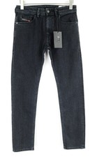 Jeans uomo Diesel Thommer 084NK W28/L30 blu navy slim cotone elasticizzato 5 tasche*
