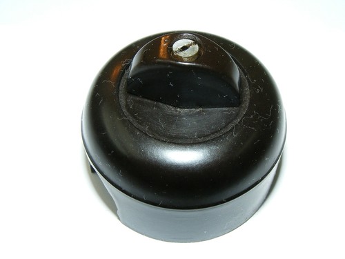 Vecchio bachelite interruttore - bachelite,