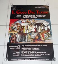 Manifesto EMANUELE LUZZATI IL GIOCO DEL TEATRO - Poster 68x95 Lele