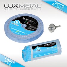 pasta abrasiva disco abrasivo lucidatura a specchio metalli acciaio inox ottone