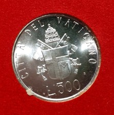 VATICANO GIOVANNI PAOLO II° 1981 ANNO III 500 LIRE ARGENTO DA DIVISIONALE FDC