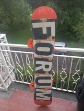 tavola snowboard 185w della forum + attacchi burton + scarponi burton taglia 42