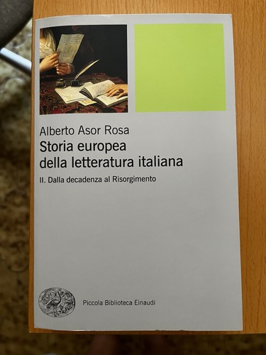 Alberto asor rosa storia - asor,