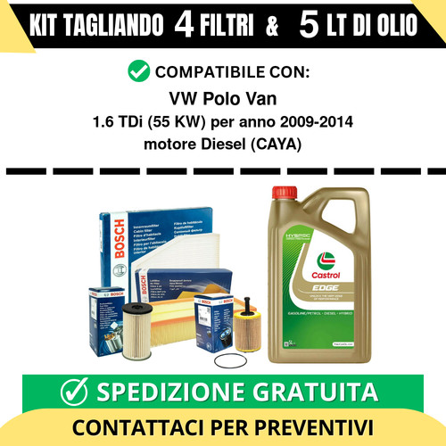 Tagliando filtri bosch 5 - bosch,