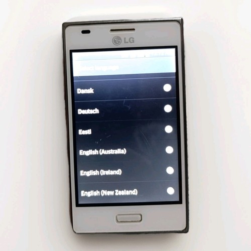 E610 optimus white - optimus,