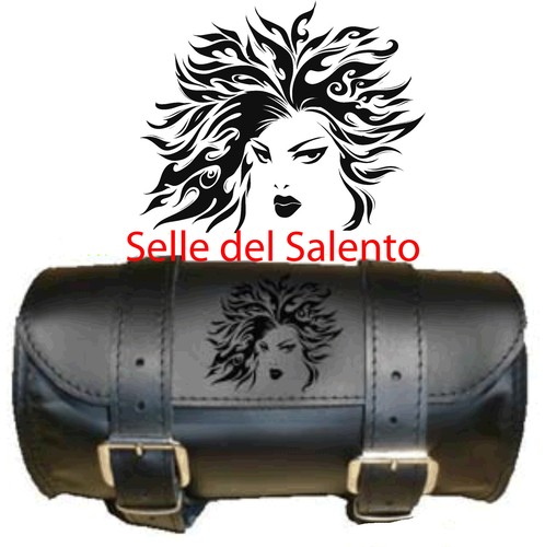 Borsa moto barilotto volto - x,