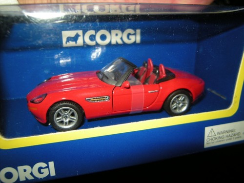 Corgi bmw rosso - 1:43, z8