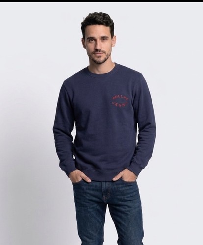 Felpa girocollo rollas jeans - felpa,
