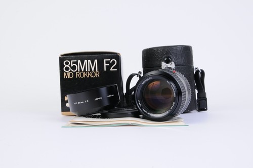 Minolta rokkor 85mm 2 - md, 1:2