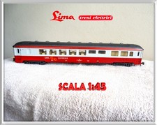 Treno Lima Carrozza Ristorante Grill Express SNCF 6672 Scala 0 Vintage Anni 70