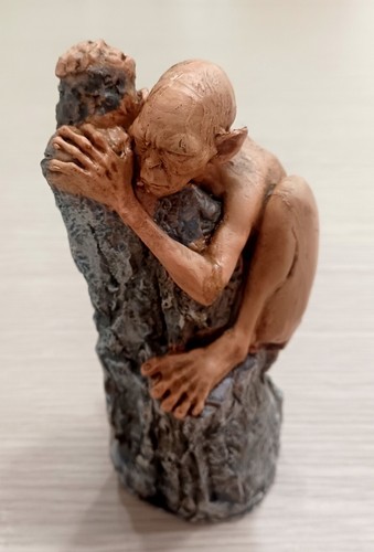 Statua resina gollum smeagol - statua,