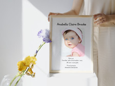 Cornice portafoto primo anno