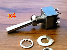 QTY-4 DPDT MINI TOGGLE