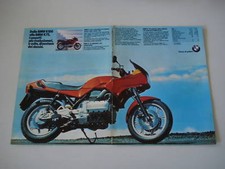 advertising Pubblicità 1986 MOTO BMW K 75 K75