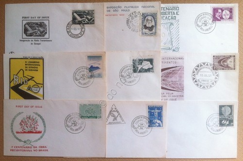 Fdc brasile lotto 8 - fdc, di