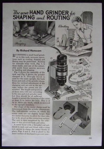 Dremel tool router stand - dremel,