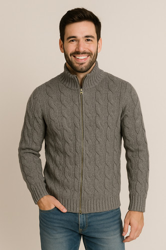Maglione uomo ragazzo full zip - uomo,