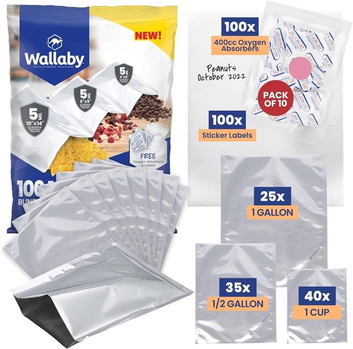 Sacchetti mylar 100ct - mylar,