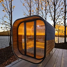 Sauna finlandese cubo - cubo, 6