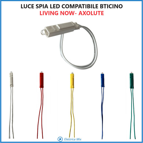 Spia led 220v - spia, giallo