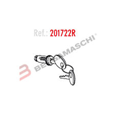 KIT BLOCCHETTO E 2 CHIAVI ROSSE PER BAULETTO MOTO SH26 FINO A SH47 SHAD 201722R