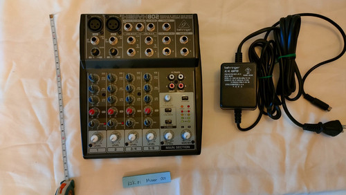 Console mixer behringer xenyx - console,