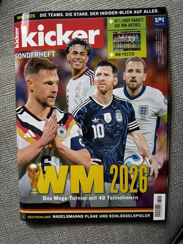 Kicker sonderheft 2026 - wm,