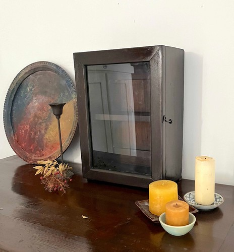 Vetrinetta legno fatta a - legno,