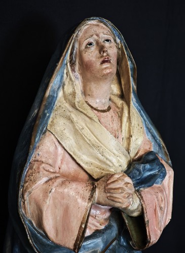 Madonna addolorata cartapesta
