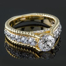 3Ct Taglio Rotondo Diamanti