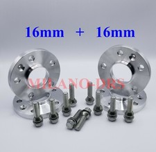 KIT 4 DISTANZIALI RUOTA 16+16mm VOLVO XC60 - XC70 II + BULLONI OEM
